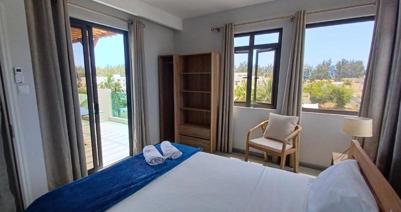Splendide Penthouse Vue Mer A 5 Mn A Pied De La Plage Flic-en-Flacq Exteriér fotografie