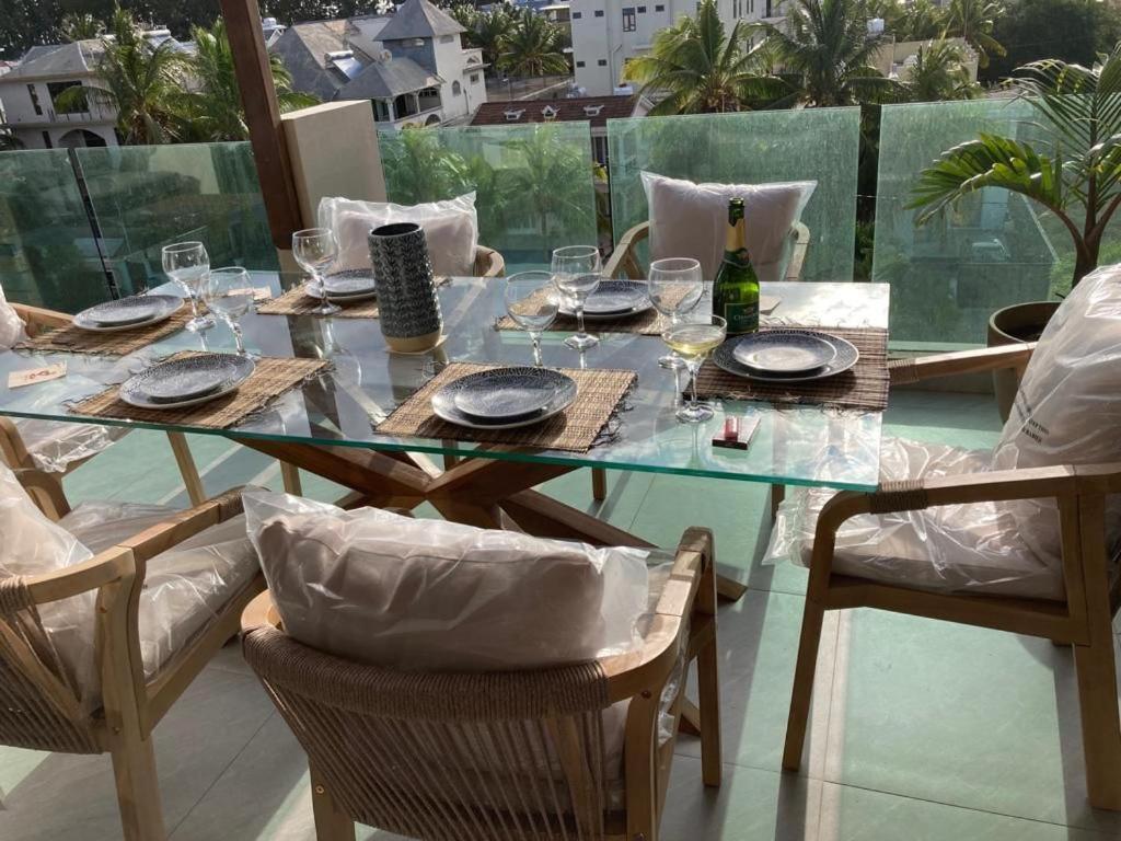 Splendide Penthouse Vue Mer A 5 Mn A Pied De La Plage Flic-en-Flacq Exteriér fotografie