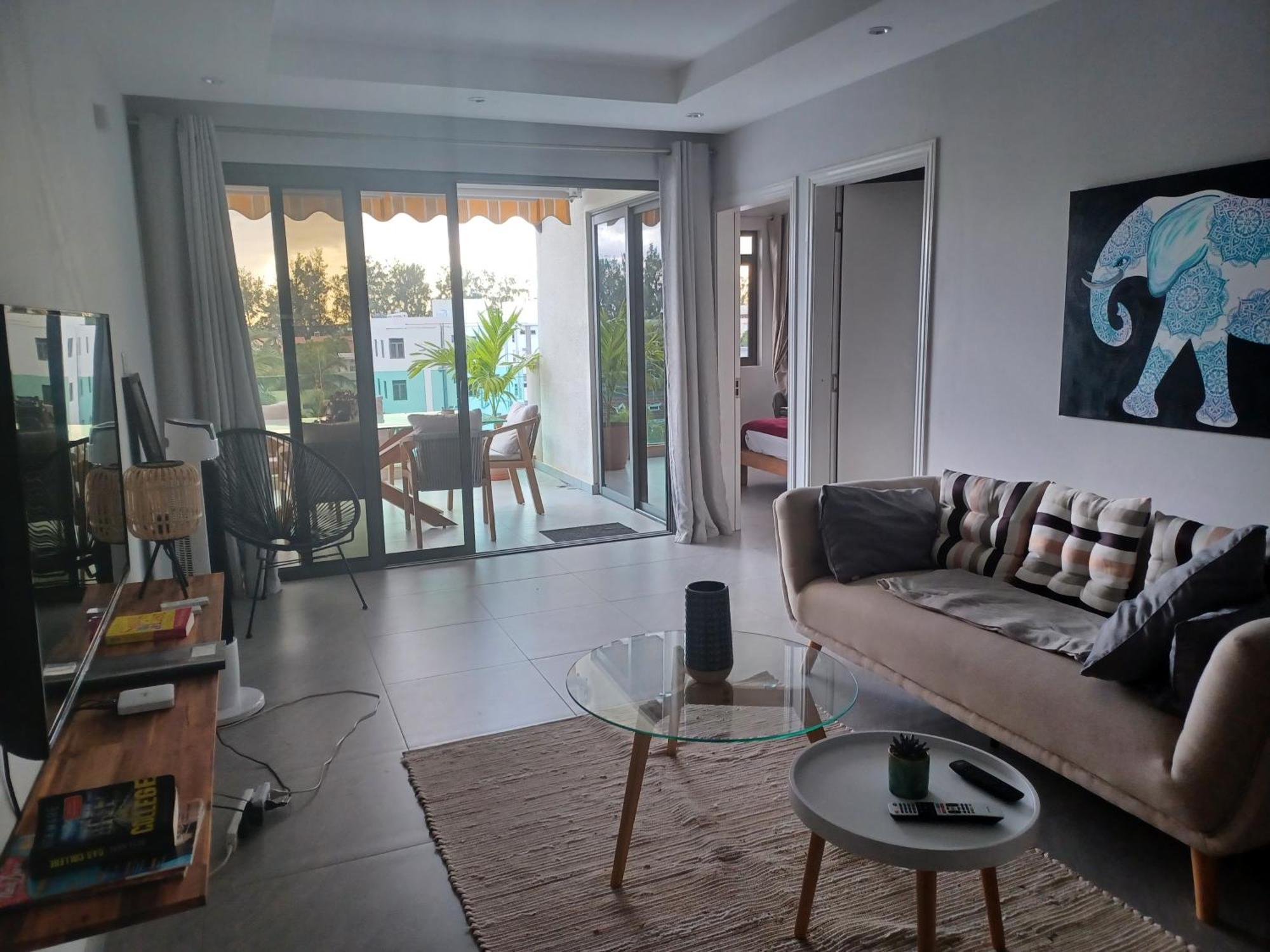 Splendide Penthouse Vue Mer A 5 Mn A Pied De La Plage Flic-en-Flacq Exteriér fotografie