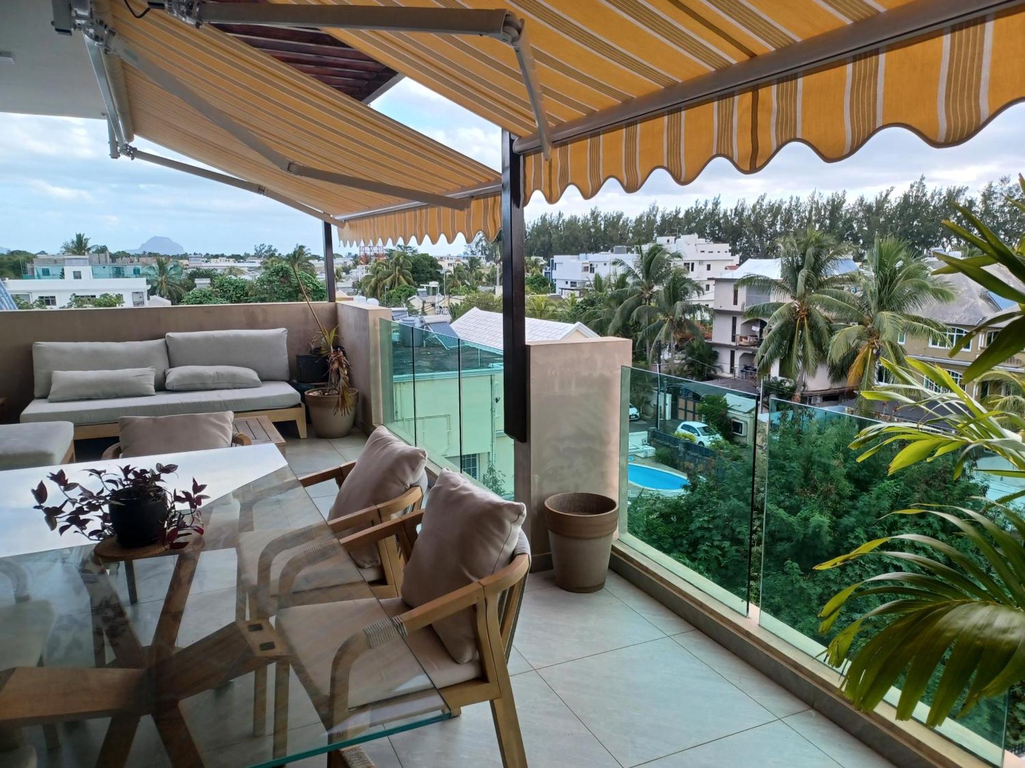 Splendide Penthouse Vue Mer A 5 Mn A Pied De La Plage Flic-en-Flacq Exteriér fotografie