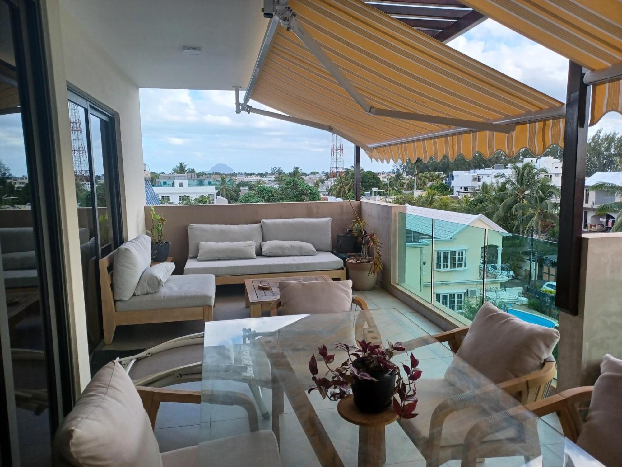 Splendide Penthouse Vue Mer A 5 Mn A Pied De La Plage Flic-en-Flacq Exteriér fotografie