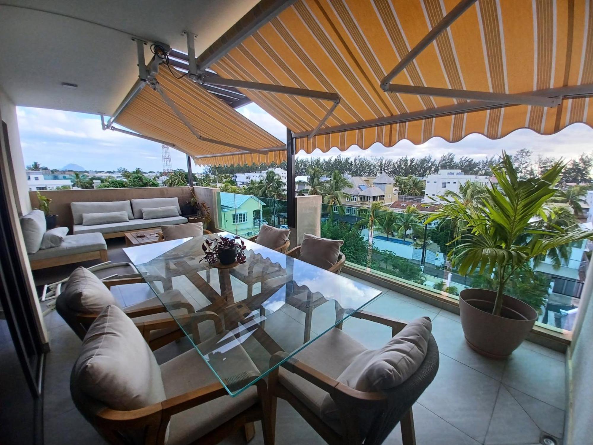 Splendide Penthouse Vue Mer A 5 Mn A Pied De La Plage Flic-en-Flacq Exteriér fotografie